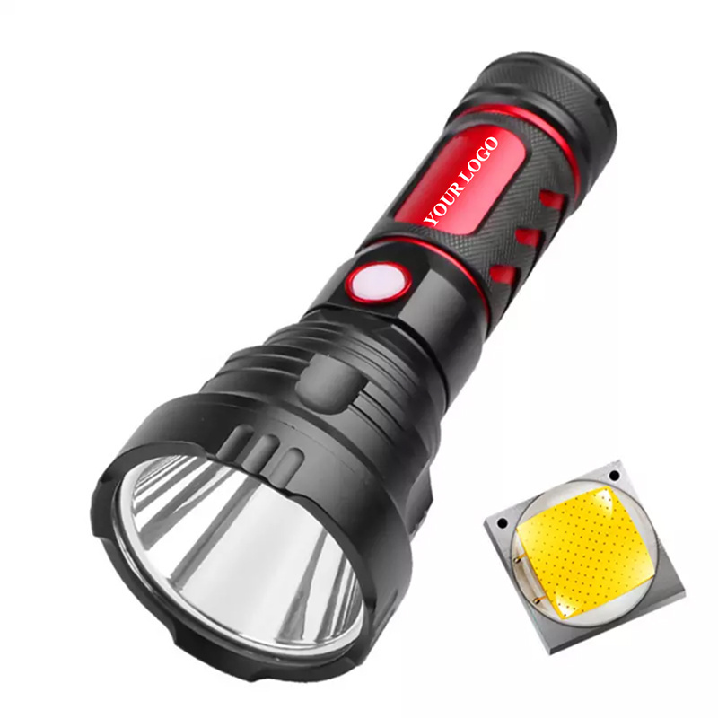 Super Bright Long Beam Spotlight Powerful Flashlight Outdoor Hunting High Power Rechargeable Led Flashlight