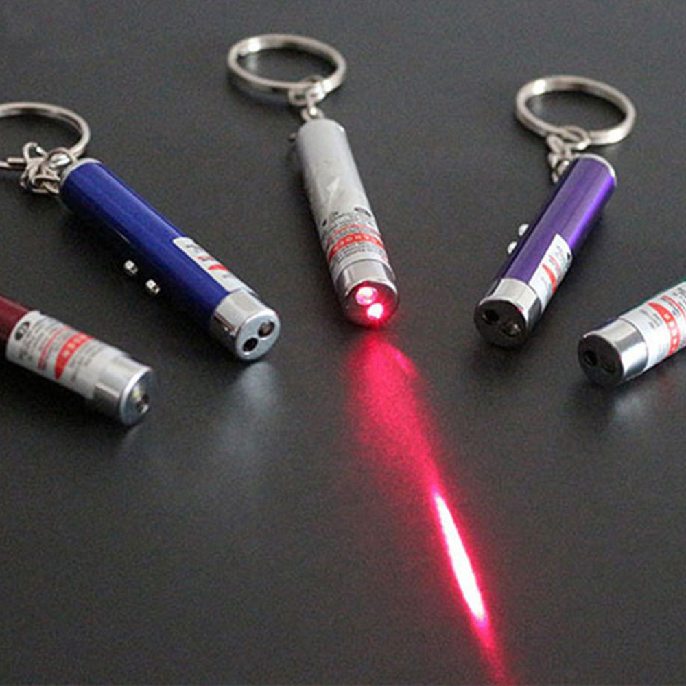 Cheap Price 2 in 1 Pocket Laser Pointer Pen Light Cat Toys Pet Training Tool Led Laser Pen Light