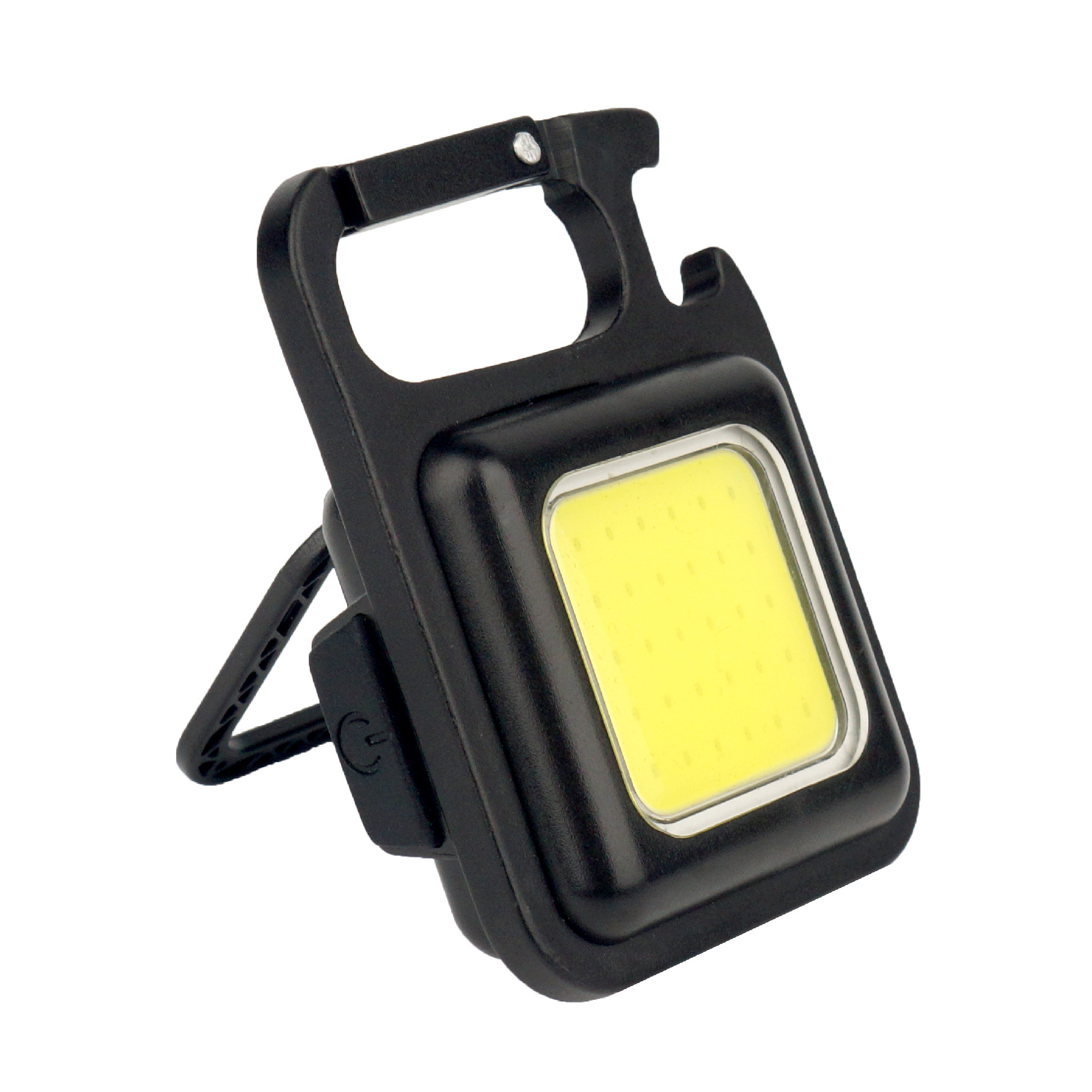 Mini Portable Lamp Bright Rechargeable LED Torch Work Light Small Pocket Flashlights Camping Keychain Light