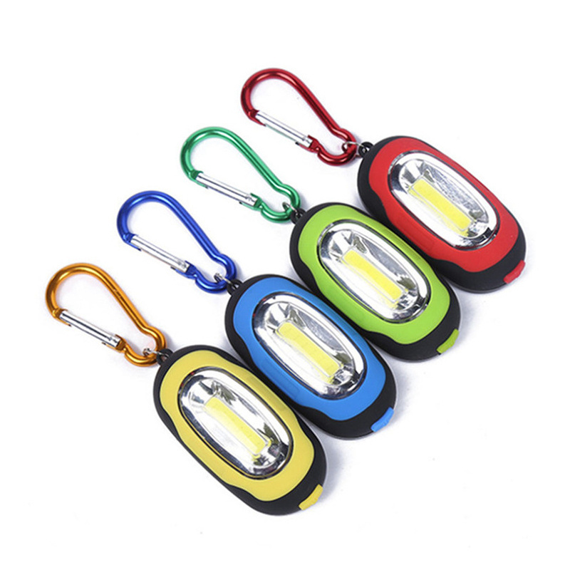 Keychain Flashlight Best Promotion Gift Mini Torch Light Backpack Carabiner Led Pocket Lamp