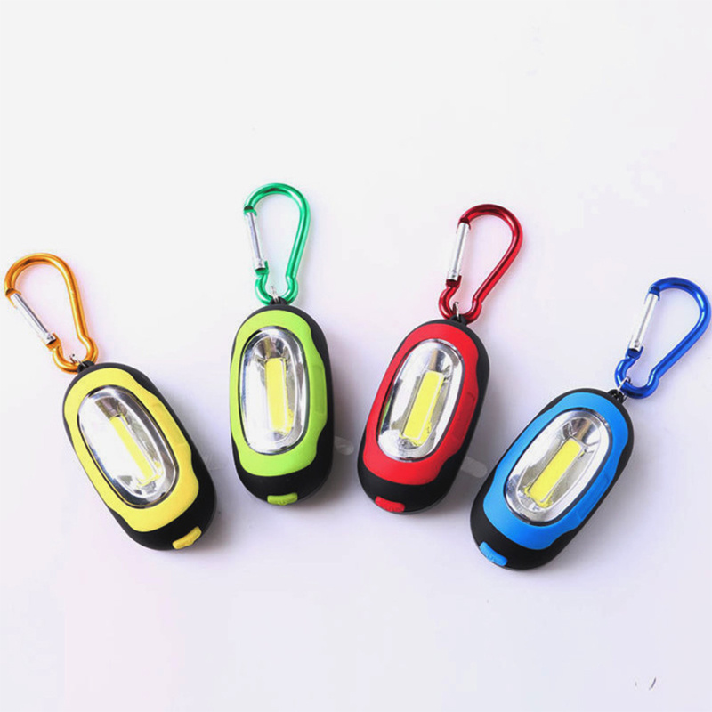 Keychain Flashlight Best Promotion Gift Mini Torch Light Backpack Carabiner Led Pocket Lamp