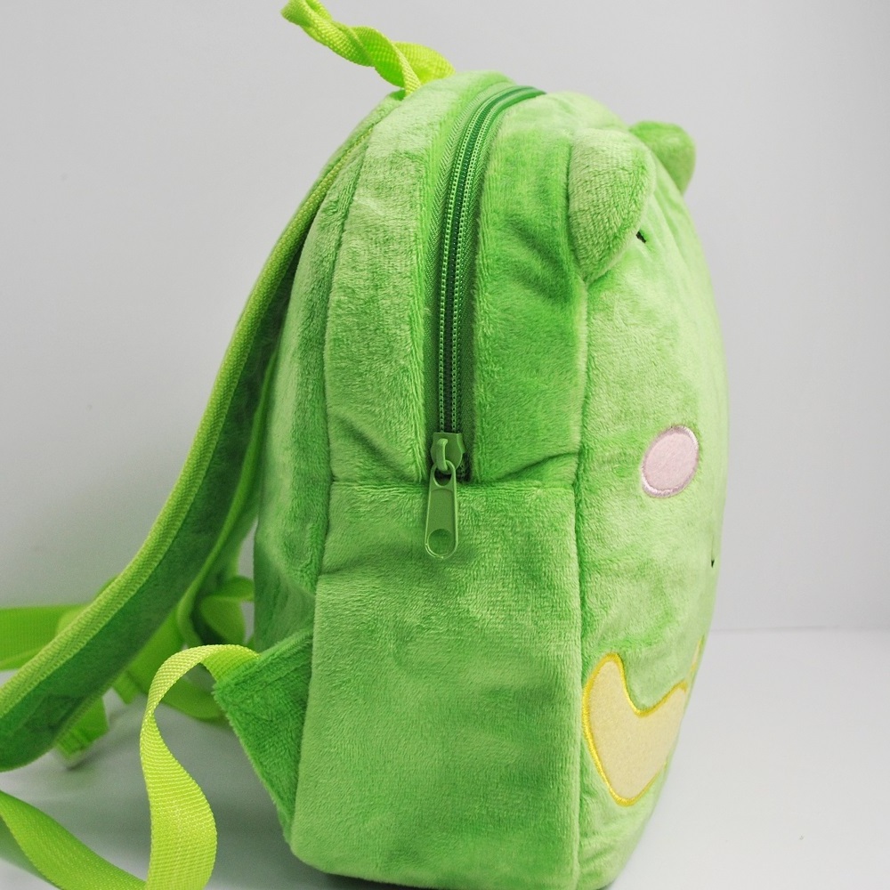 Children Plush Cartoon frog Safety Backpack Harness Kids Toddler Girls Boys Travel Bag