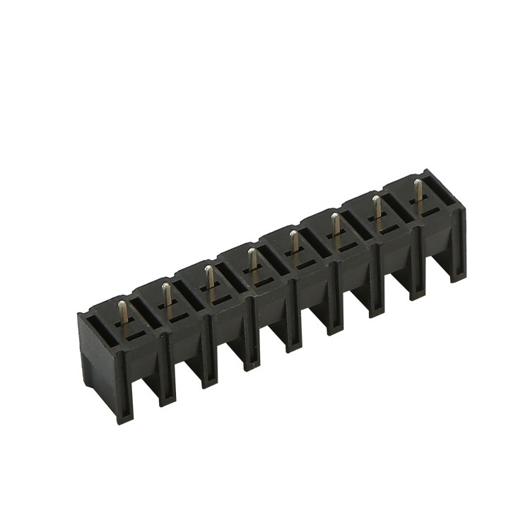 ZB208C pitch 7.62mm quick connect copper test bus-bar pcb barrier screw terminal blocks connectors