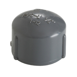 PVC Pressure pipe and fittings PN10 PVC UPVC THREAD PIPE FITTINGS FEMALE THREAD END CAP