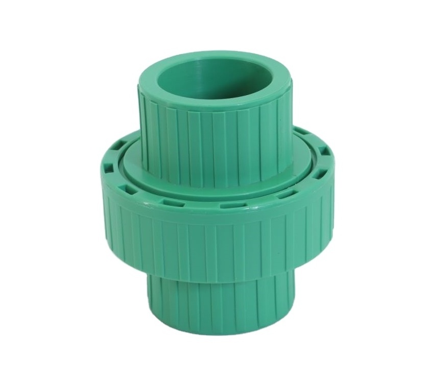 Plastic PPR Pipe Fittings Union for hot and cold water