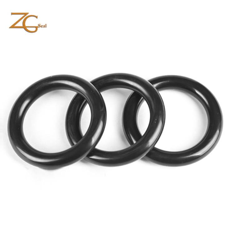 High quality customized o ring nbr hnbr fkm oring black rubber seal ring