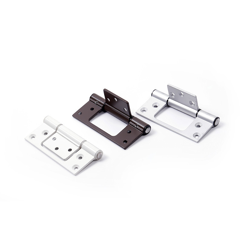 Wholesale hinges Aluminum extrusion manufacturer flush butt hinges door and window aluminum iron hinges hardware fittings