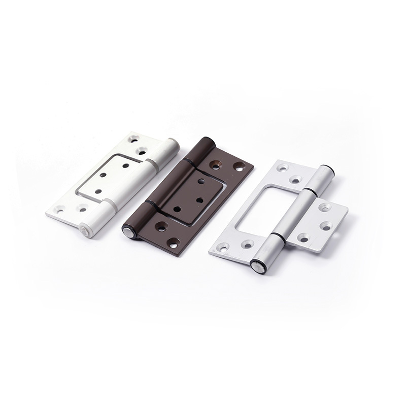 Wholesale hinges Aluminum extrusion manufacturer flush butt hinges door and window aluminum iron hinges hardware fittings