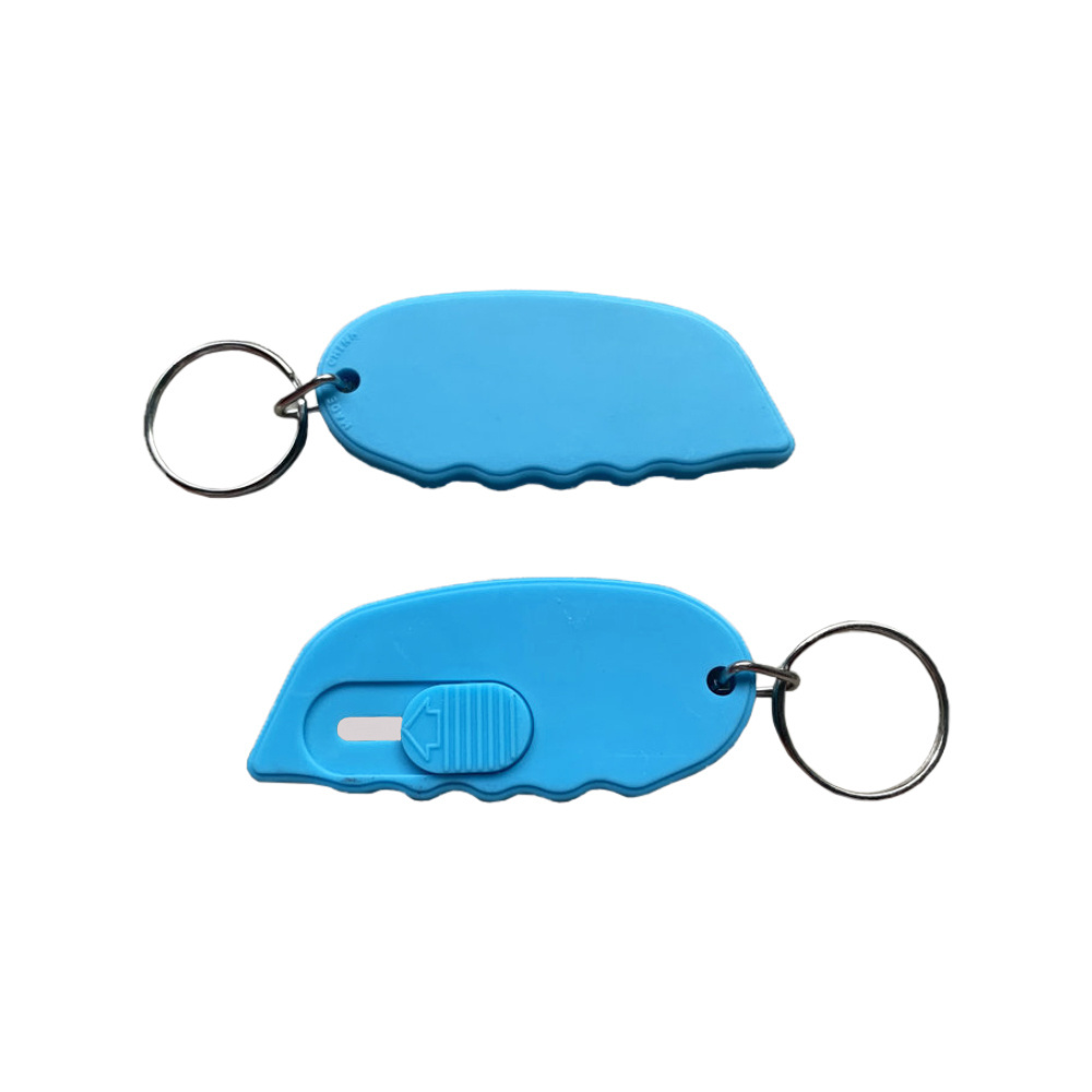 Portable Utility Knife Mini Cute Pocket Paper Letter Opener Office School Stationery Box Envelope Cutter Keychain Knife