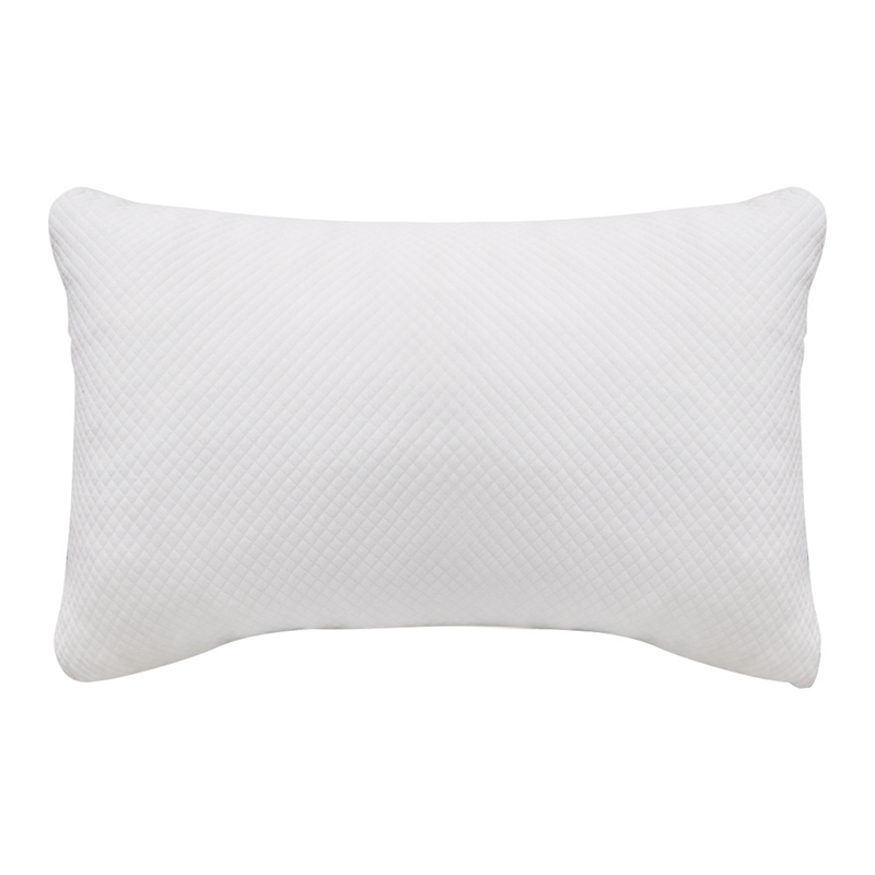 Home Hotel Bed Using Shredded Memory Foam Filling Pillows for Sleeping with Washable Bamboo Fabric Cover