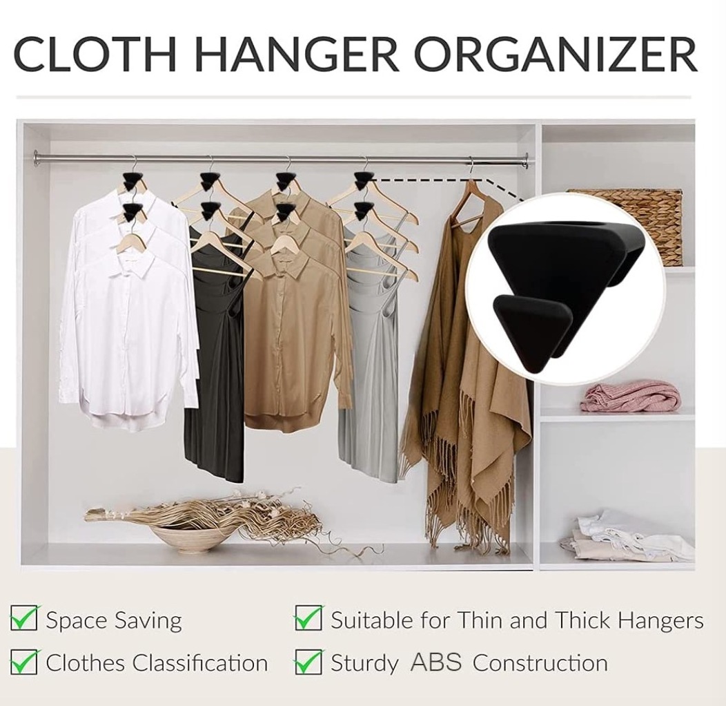 2023 new cloth hanger organizer Space Saving Closet Organizers