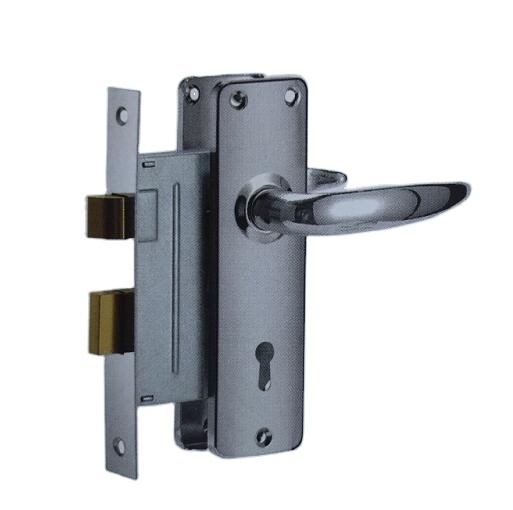 Chrome Plated 910 gate lock, Mortise Lever Lock