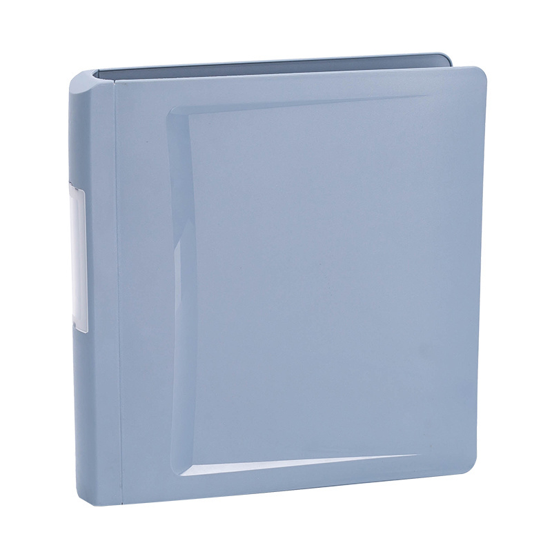 Plastic office letter  paper file holder with 1 inch or 1.5 inch 3 hole ring binder office file folder organizer