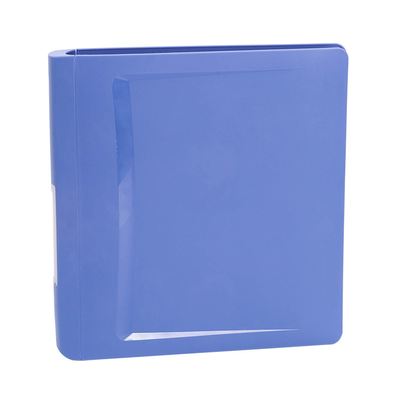 Plastic office letter  paper file holder with 1 inch or 1.5 inch 3 hole ring binder office file folder organizer