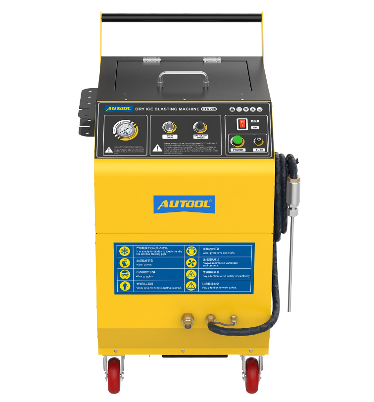 Auto Dry Ice  Blasting Cleaning Machine