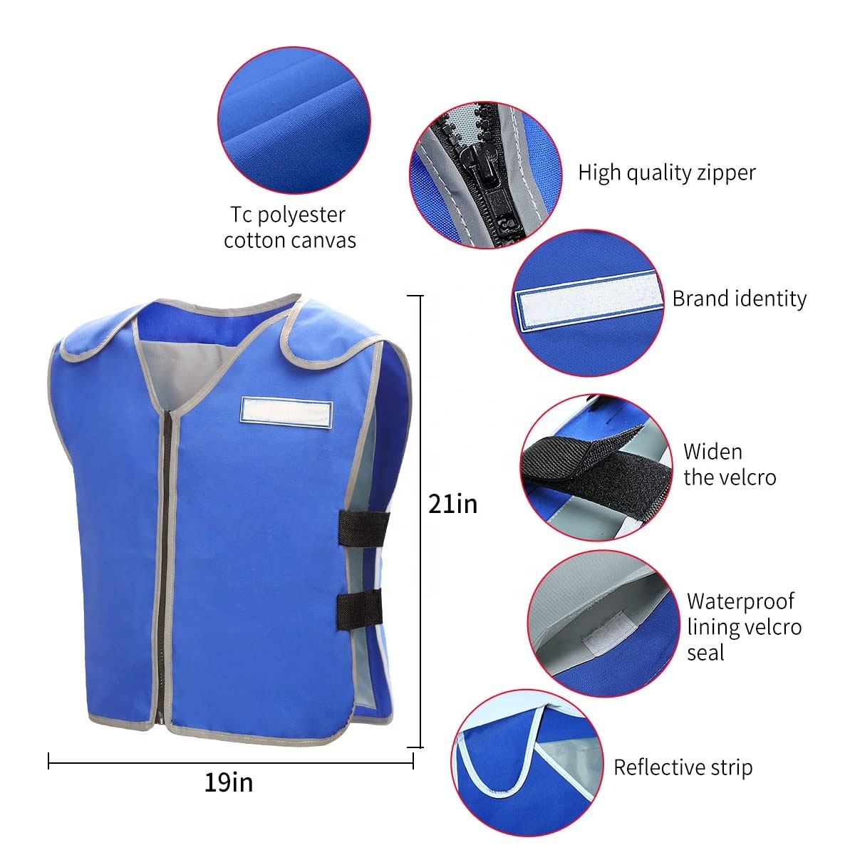 Cooling Vest for Men&Women Hot Weather,Ice Reflective Vest with 24 PCS Ice Packs,Cooling Clothes for Work in the Heat