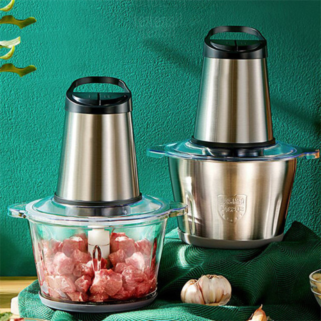 Manufactory Direct Food Processor With Grinder Stainless Steel Meat Grinders For Sale Vegetable Mincer