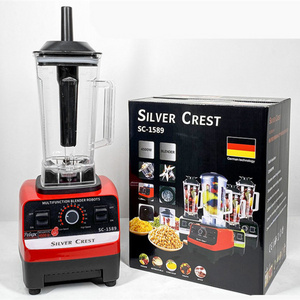 Heavy duty commercial silver crest blender 4500w food processor blender for sale