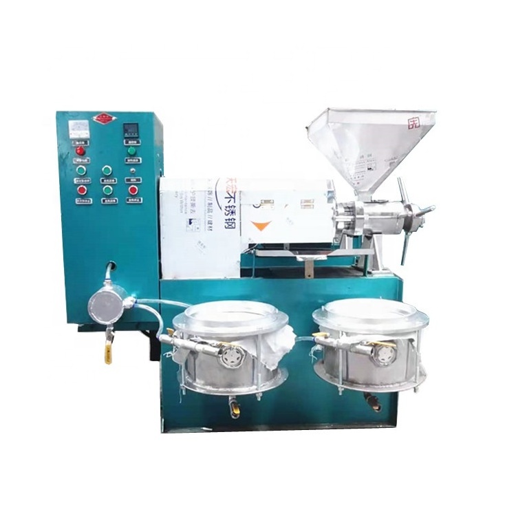 6YL-70 50-80 kg/h Commercial Oil Presser machine Coconut Sesame Seed Oil Press Machine/Screw Oil Extraction For Small Business