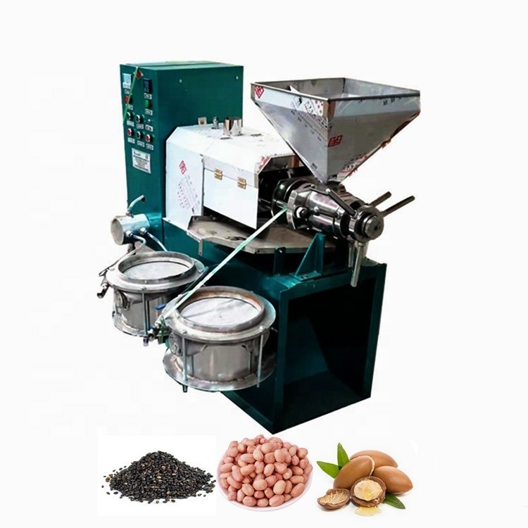 6YL-70 50-80 kg/h Commercial Oil Presser machine Coconut Sesame Seed Oil Press Machine/Screw Oil Extraction For Small Business