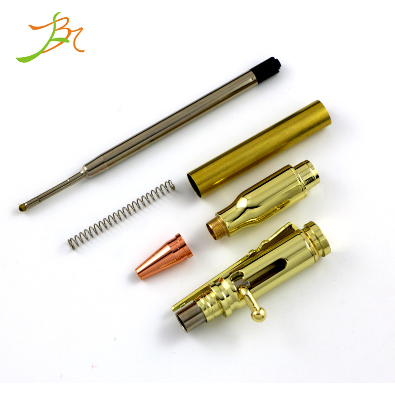 30 Caliber cellulose Revolver pen making kit blank wooden DIY Space Shuttle bolt action bullet cartridge woodturning pen kits