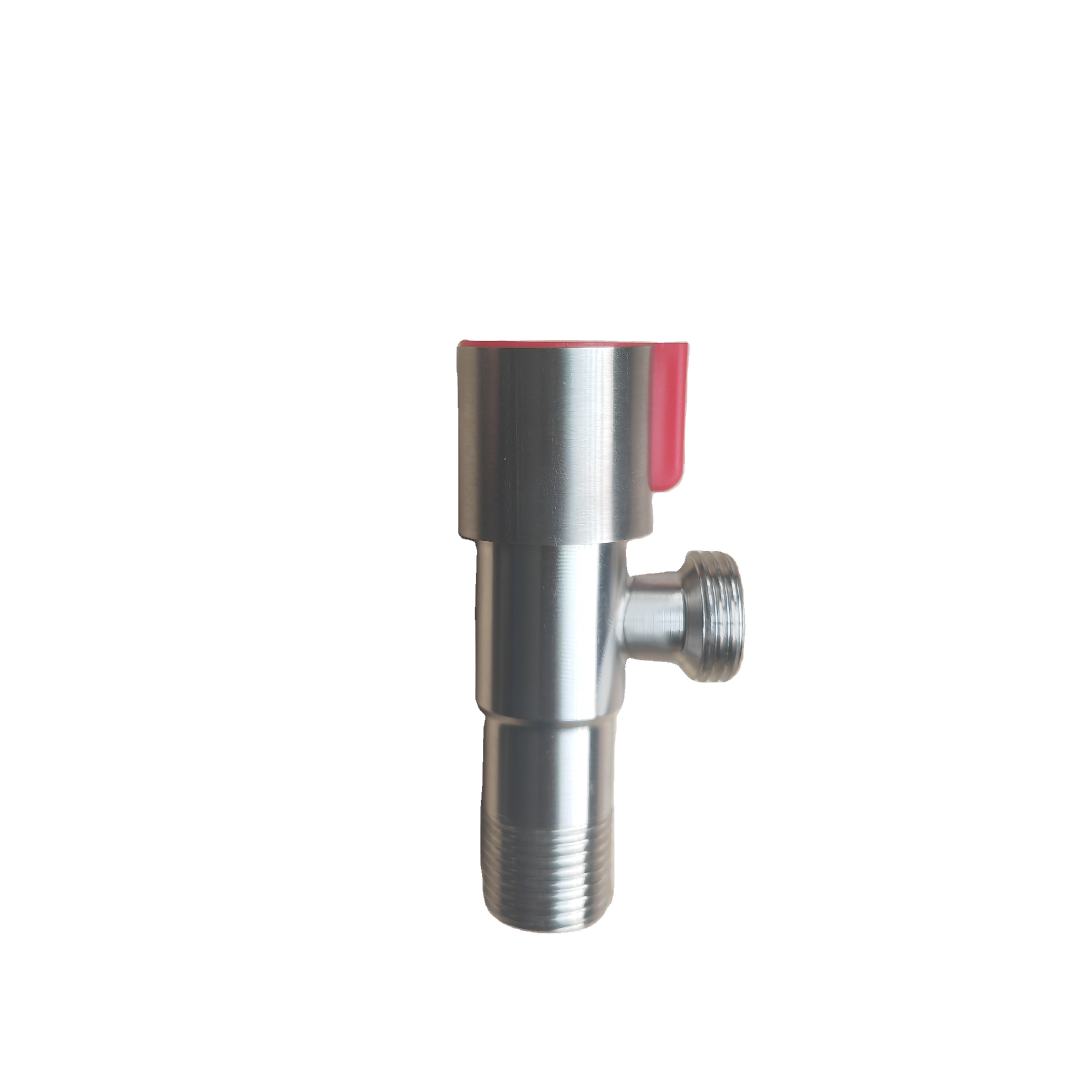 Quarter Turn Angle Stop Valve Stainless Steel Faucet Triangle Kitchen Angle Valve