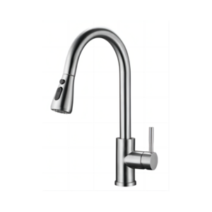 201 Stainless Steel Kitchen Taps Faucet Pull-Out Retractable Sink Faucet