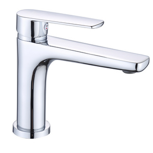 High quality brass making basin faucet Bathroom cabinet  wash basin hot and cold faucet