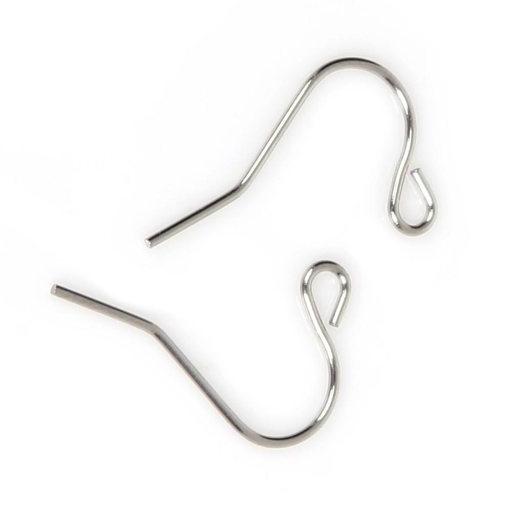 Wholesale 10-200pcs Stainless Steel Earring Hooks Earrings For Jewelry Making Woman Clasps Earrings DIY Woman Jewelry Findings