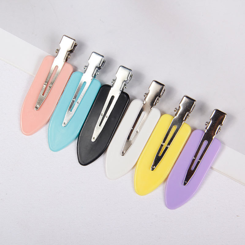 Cute Cream Glue Hair Clip Summer Headdress Hair Bangs Decoration Clamp Bobby Pin for Woman