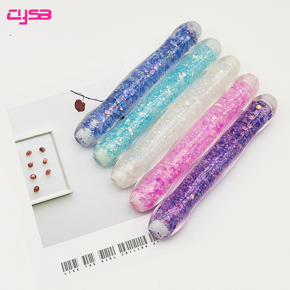 Custom handmade luminous fluorescent spot diamond pen diamond painting accessories tool glowing diamond painting pen glue