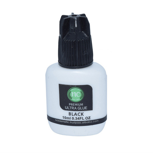 The Best Product Hot Selling Korea ISO 9001 excellent drying speed 5ml black ultra glue for lash extensions