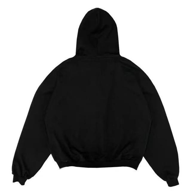 OEM Custom Men's Zip Hoodie 100% Cotton High Quality French Terry Blank Zip Hoodie Boxy Hoodie 400gsm