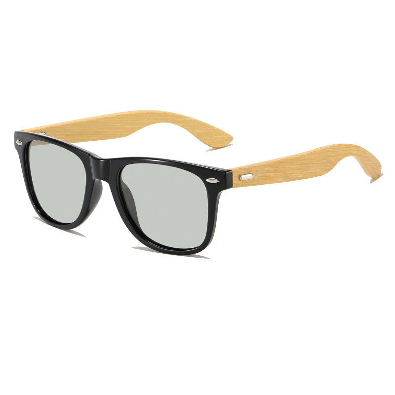 KY317 Hand polished wood sun glass recycled wood sunglasses 2024 Custom Logo Bamboo Wood Sunglasses Polarized CE