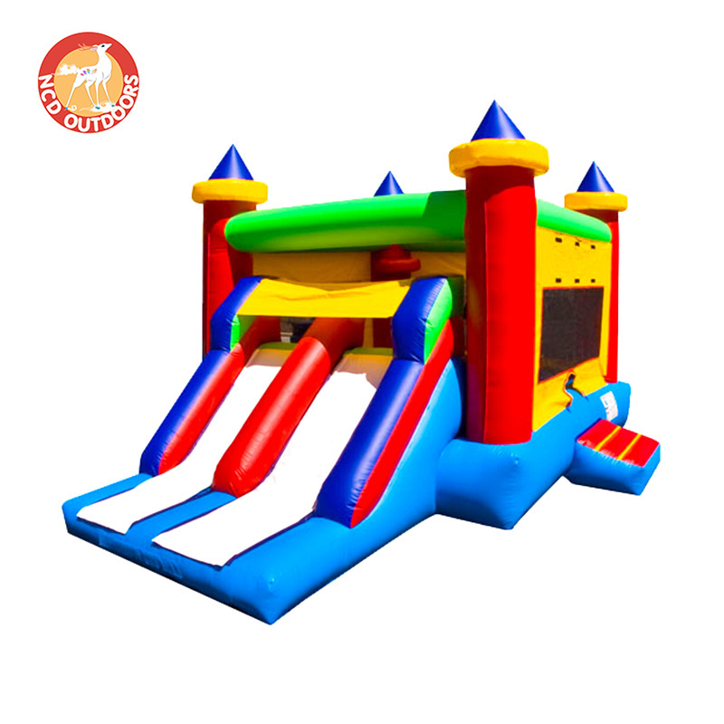 Carnival Slide Big Houses Kids Jumping Inflatable Large Toy Pendant Bounce Ball Cat House Jump Castle