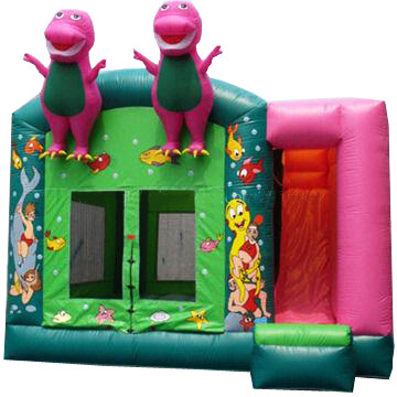 Jumping Pillow Amusement Park Inflatable Bar My Little Horse Playground Castle Cow Bouncy Train Bounce House Sonic Clear Space