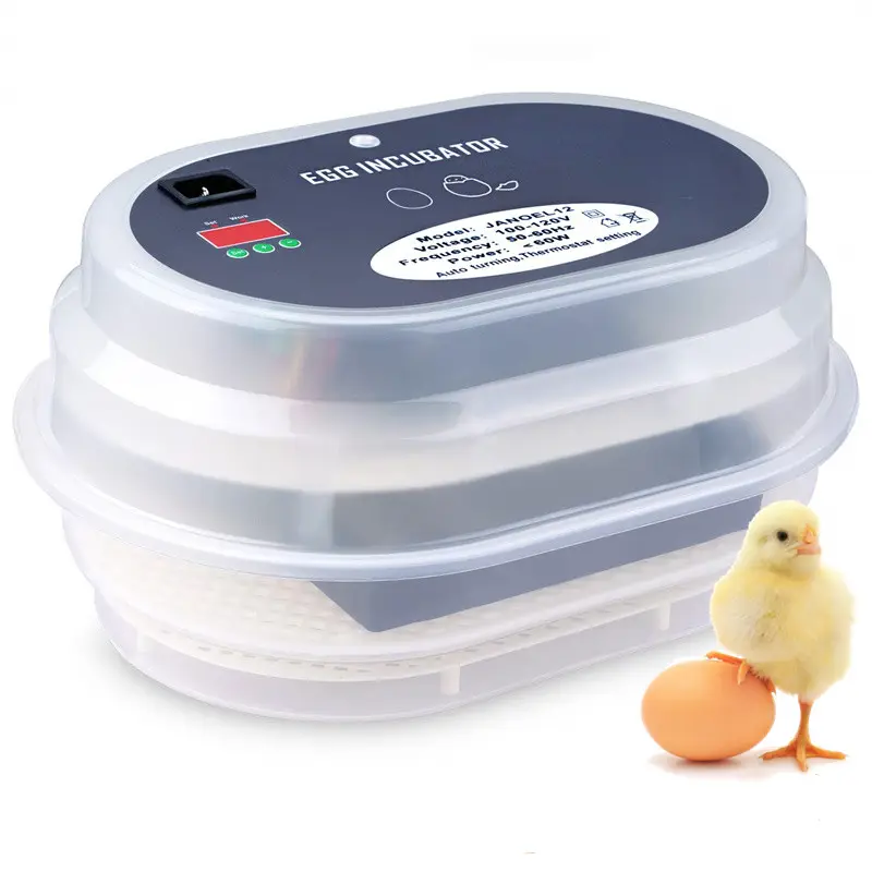 Janoel 12 automatic chicken incubator eggs