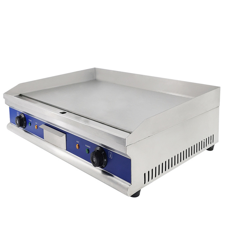 Kitchen Equipment for Restaurant Stainless Steel Flat Plate Commercial Electric Griddles From Nanchang Dulong