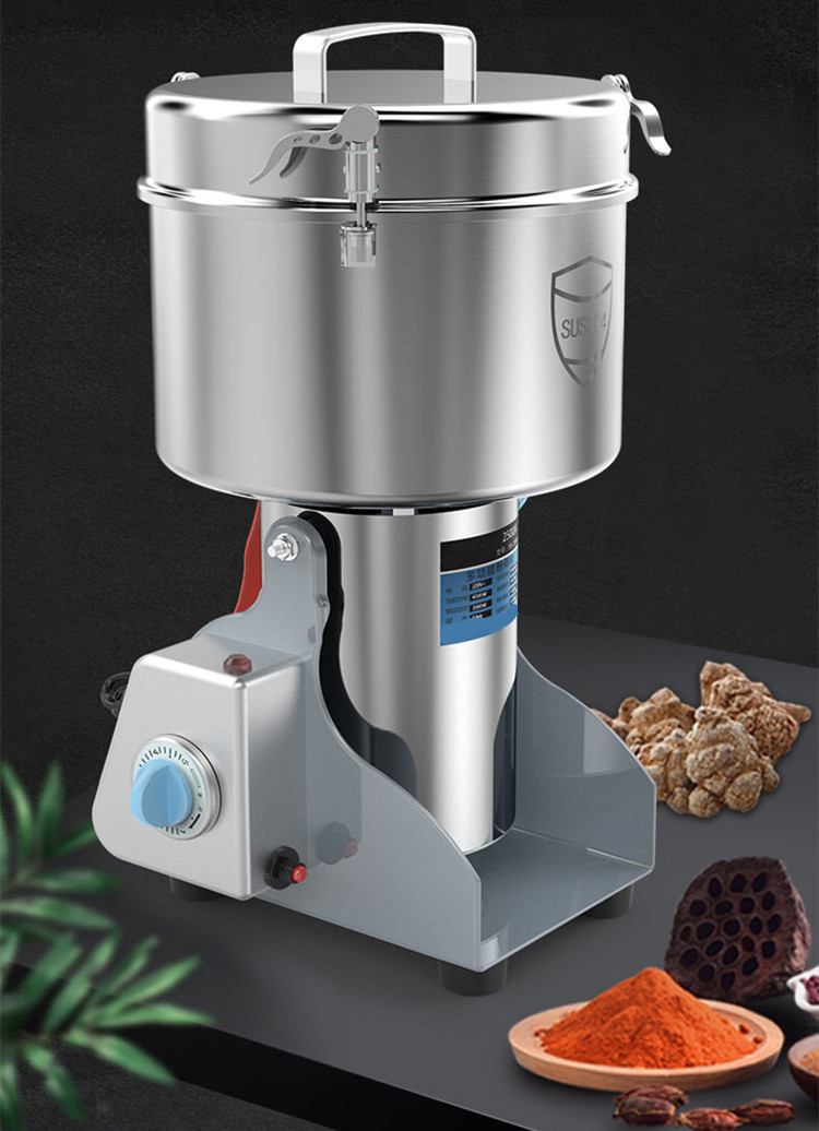 Hot 800g 2500g 3000g 4500g household Electric Spice Grinder Prices Dry Food Powder Making Machine Spice Pepper Grinding Machine