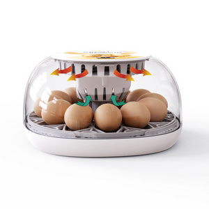 WONEGG Fully Automatic 12 Egg Incubator Hatching with Humidity Display,&Candler