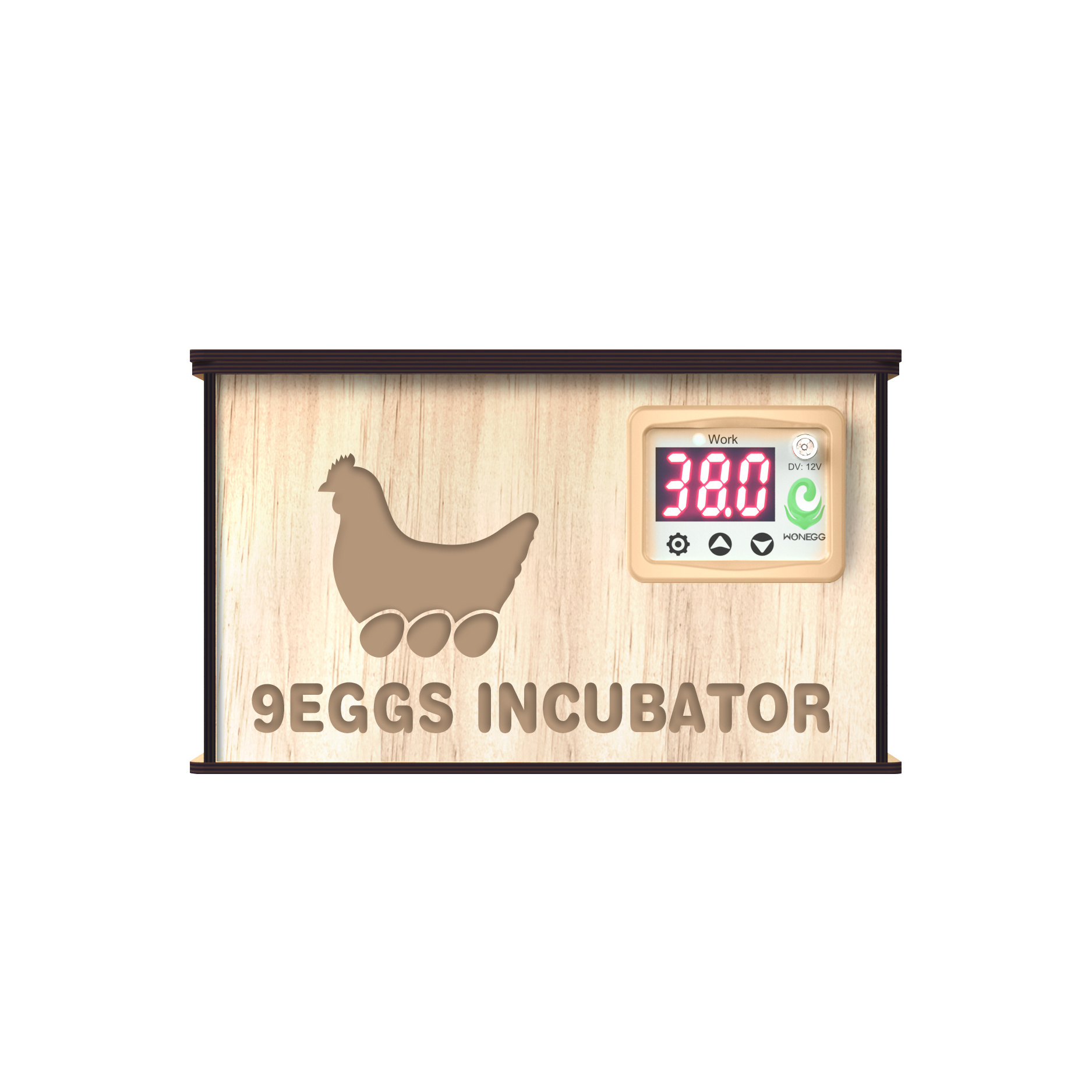 WONEGG New Model Poultry Equipment Chicken Hatchery Machine 9 Finch Egg Incubator Price