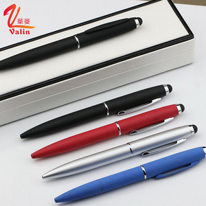 Ball Pen Writing Smooth Different Color Gift Souvenir Metal Stainless Steel Gift Sets Customized Business gift