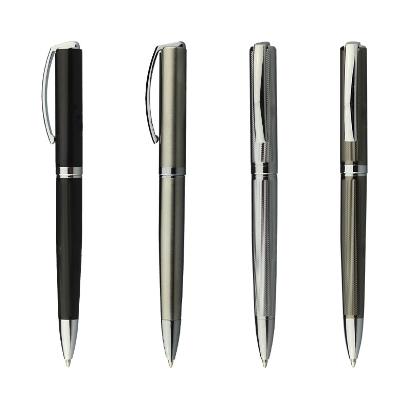 2023 Ballpoint  Pen Gun black/Stain steel Metal pen Brands with Customized Logo for Promotional Metal Pen Set