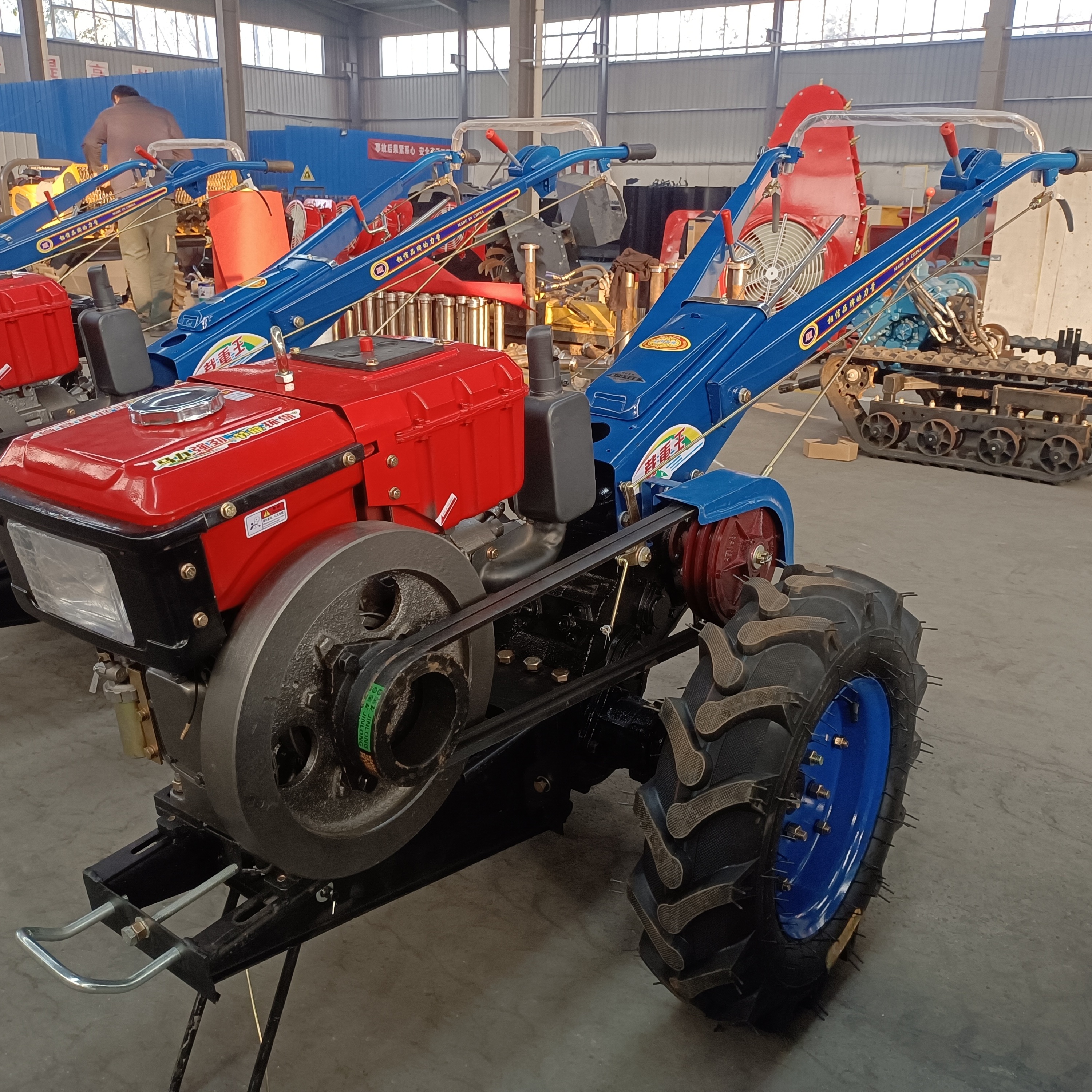 Agricultural Machine Farm walking Tractor Garden Mini Tiller Cultivator Tillers kubota two wheel tractor price