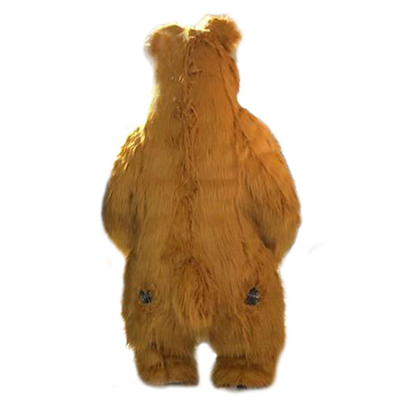 Factory wholesale Enjoyment CE inflatable giant 2M/2.6/3M inflatable brown Masha the bear Polar Bear mascot costume