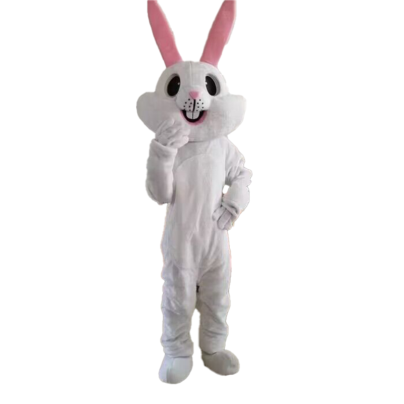 Christmas Halloween Party Plush Rabbit Cosplay Adult Walking Clothing Easter Cute Rabbit Costumes Mascot