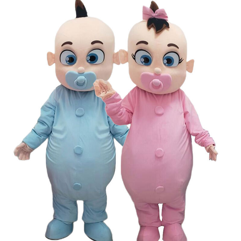 2023 Cheap Wholesale Cute Baby Mascot Costume Birthday Party Cartoon Boy and Girl Doll Costume