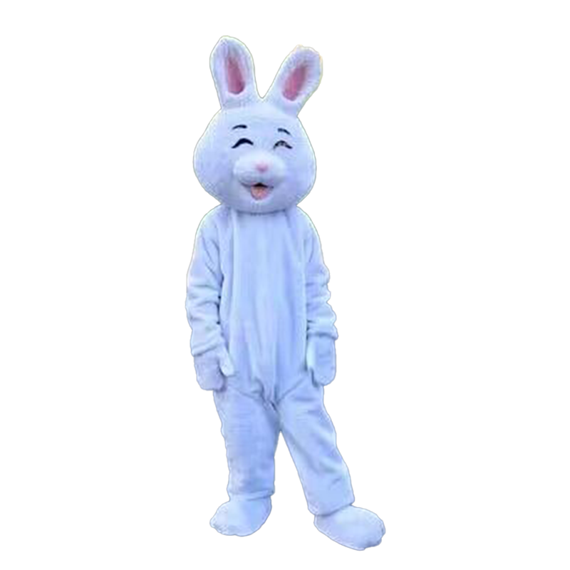 Christmas Halloween Party Plush Rabbit Cosplay Adult Walking Clothing Easter Cute Rabbit Costumes Mascot