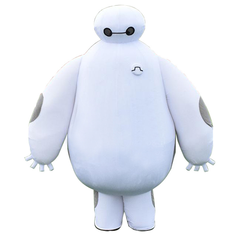 2023 Fashion Baymax Cartoon Doll Costume Adult Walking Activity Big White Mascot Costumes Props Funny Decorations