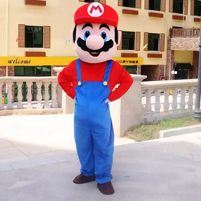 2023 cartoon Cute super mario mascot costume for sale Mascot Costumes super mario costumes for holiday event fancy dress